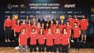 TVF A Milli Kadın Voleybol Takımının Yakıt Sponsorluğu 